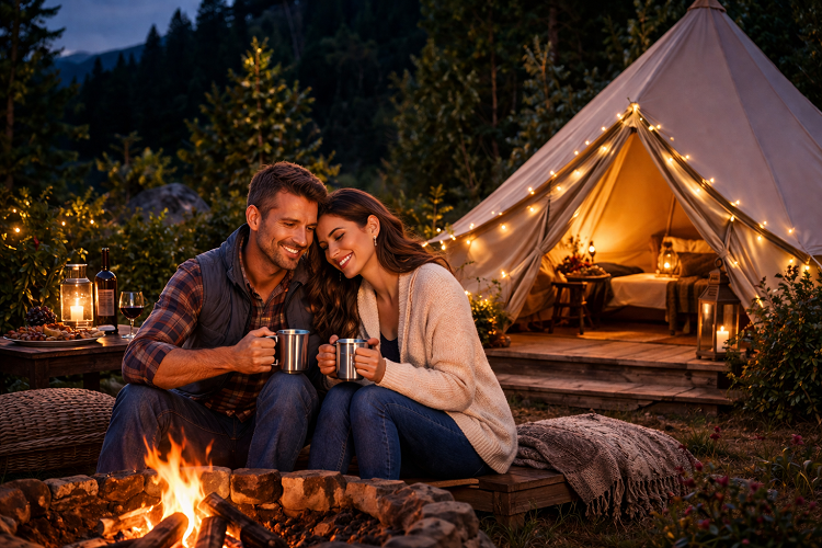 Romantic Glamping Nights: Ideas for Couples Who Love Nature